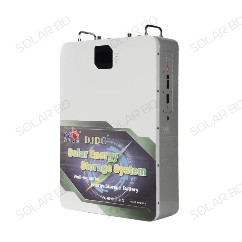 DJDC 48V100Ah Wall-Mounted LiFePO4 Battery
