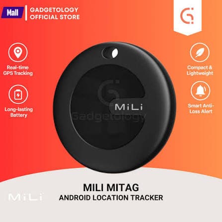 MiLi LiTag Duo Smart Finder Location Tracking Device (Android + IOS)